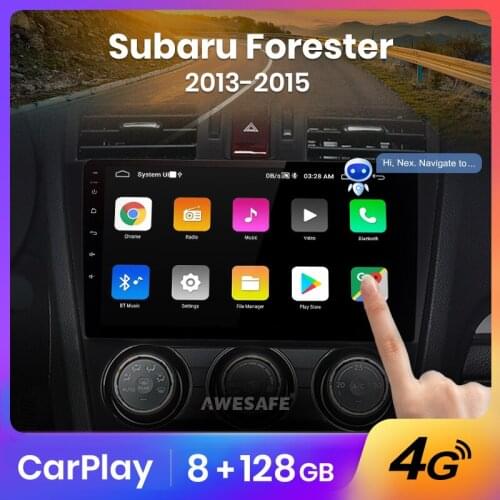 AWESAFE PX9 For Subaru Forester 2013 - 2015 Car Radio Multimedia Video Player Navigation GPS No 2 din 2din DVD Android 10