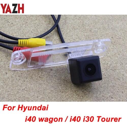 YAZH HD Reverse Car Camera For Hyundai i40 wagon / i40 i30 Tourer Auto Radio Night Vision Waterproof Car Rear Reversing Camera