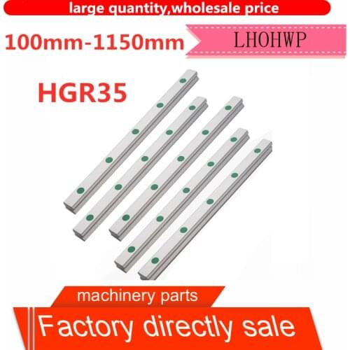 Free Shipping High Quality 100mm-1150mm HGR35 Square Linear Guideway Engraving HIWIN Slider Bracket CNC Engraving Machine