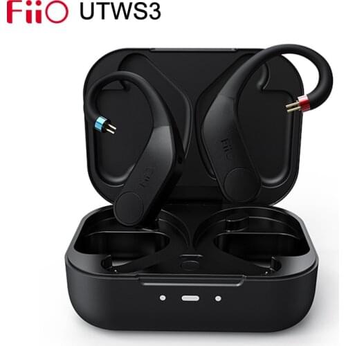 FiiO UTWS3 True Wireless Bluetooth Eearhook & Headphone Amplifier QCC3020 TPA6140A2 independent amps Support App control