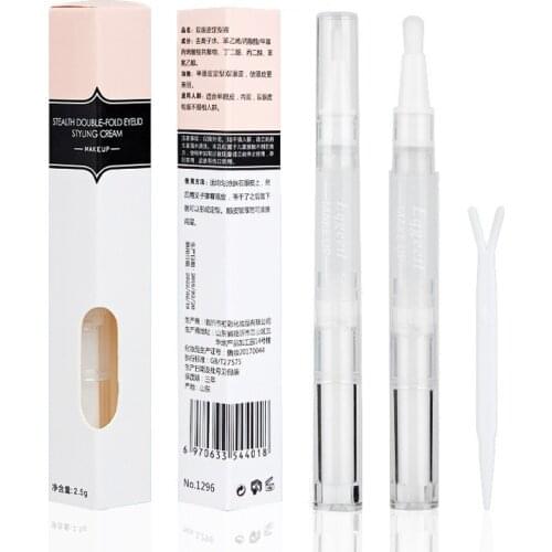 Double Eyelid Stickers Double Eyelid Cream Natural Seamless Hidden Essence Quick-Drying Big Eyes Female Artifact Lasting
