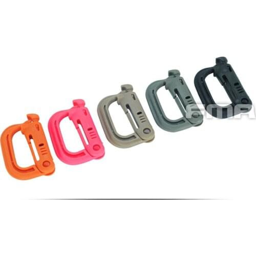 New Helmet accessories duraflex helmet clip D-Ring Shape Carabiner helmet Spring Hook Snap Key Chain Clip Lock Buckle