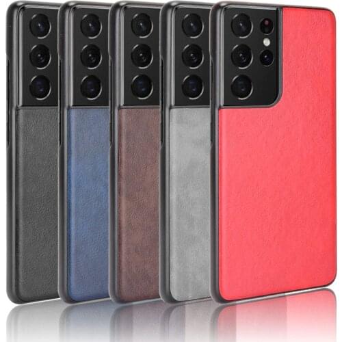 Shockproof Anti-Dust Phone Case for Samsung Galaxy S21 Ultra Plus A21S S20 FE 5G A32 A52 A12 A72 A51 A71 Note 20 Leather Cover