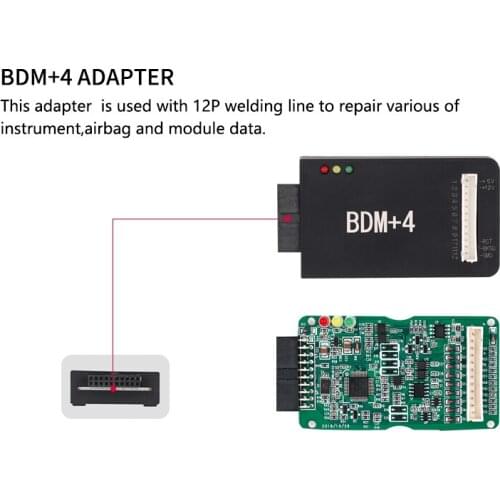 Special BDM+4 Adapter for CG100 Airbag Restore Devices