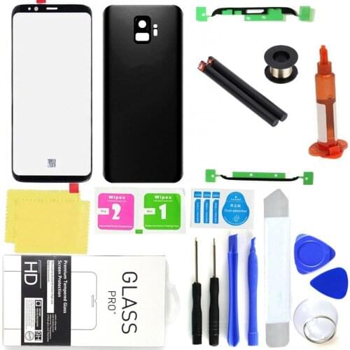 Outer Front Phone Screen Back Cover Replacement Tool Kit for Samsung S9 Plus