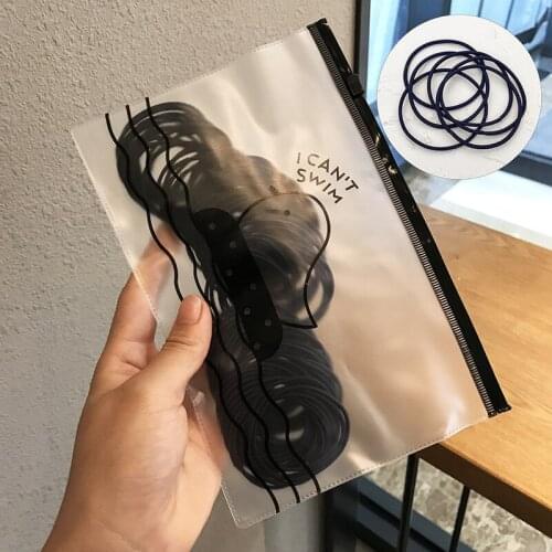 High Quality Fashion Hot Selling Simple Design High Elastic Hair Band Women Girls Kids Hair Rope Hair Rings Headpiece Gifts