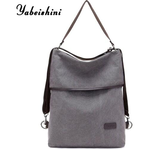 Womens Canvas Bag Ladies Large Shopping Bag Tote Crossbody Bags Purses Handbag For Casual Shoulder Bags Women 2019 Eco Shopper