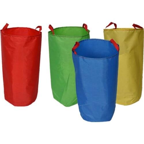 1PC Outdoor Games Potato Sack Race Kid Balance Toys Kangaroo Jumping Bag Random Color