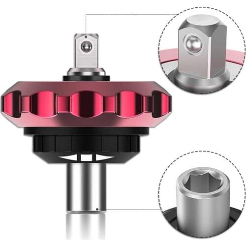 New 1pc Magnetic Finger Ratchet Bit Driver 1/4 Inch Hex Alloy Thumb Socket Screwdriver Bit Holder