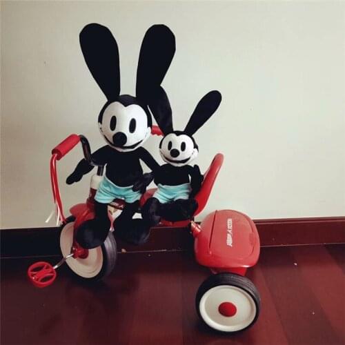 1piece Oswald The Lucky Rabbit Plush Toys Stuffed Animal Dolls Personalized Lavish Christmas Presents For Kids Boys and Girls