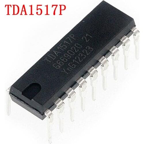 10pcs TDA1517P TDA1517 1517P 1517 DIP18 TDA1517P=YD1517P DIP-18