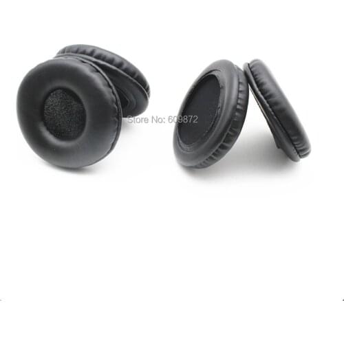 8pcs Leather Ear Pads Ear Cushions 75mm diameter for AKG K518 K518DJ K518LE K81 Sony MDR-NC6