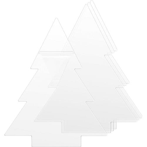 Acrylic Sheets for Light Base Clear Cast Plexiglass Board for LED Light Base Table Sign DIY Display Project 4PCS