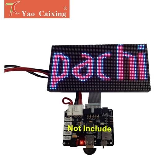 Free shiping 160x80mm 64x32 pixels SMD P2.5 rgb indoor dot matrix led display screen module 16scan led sign board