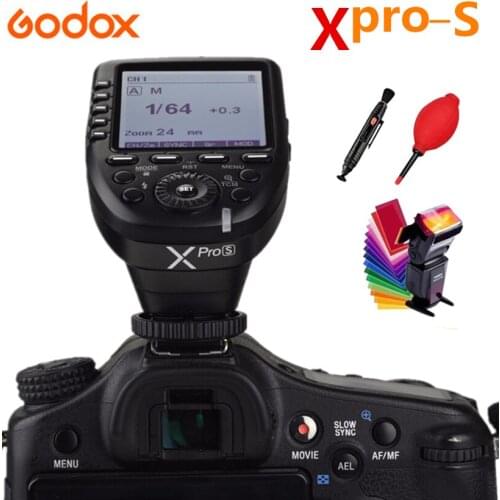 Godox Xpro-S Trigger TTL HSS 2.4G Wireless LCD Screen Transmitter For Sony A77 II A99 A9 A7R III A350 TT600S TT685S V860II-S