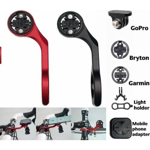 Bicycle Computer Camera Mount Holder Out front bike Mount from bike mount accessories for iGPSPORT Garmin Bryton GoPro