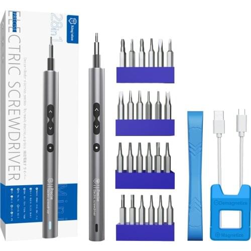 KINGSDUN Precision Electric Screwdriver for Phone Laptop Magnetic Multifunctional Screwdriver Set Glasses Camera Repair Tools