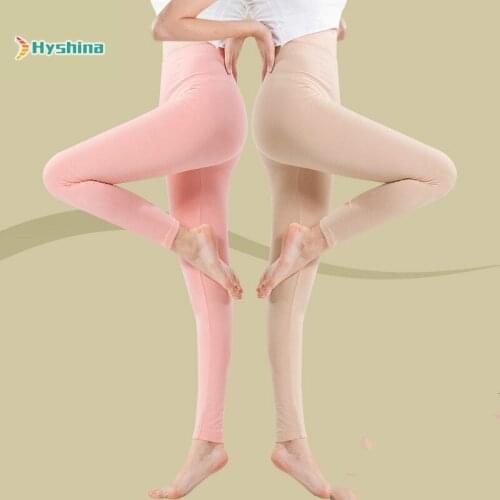 New Cotton Lycra Pants Womens Single Piece Cotton Thin Bottom Tight Bottomed Warm Pants Autumn Winter