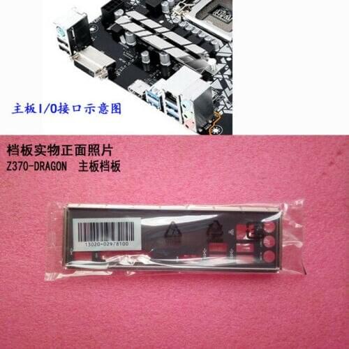Original IO I/O Shield BackPlate Blende Bracket For Asus Z370-DRAGON