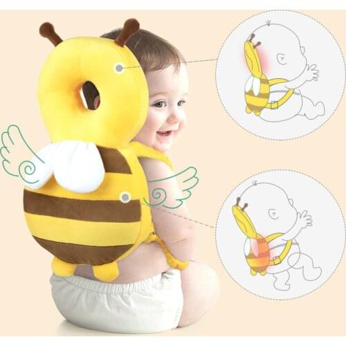 Cartoon Baby Head Protection Pillow Infant Anti-fall Pillow Soft PP Cotton Toddler Children Protective Cushion Baby Safe Care