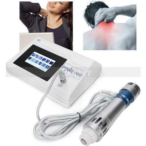 Portable Electromagnetic Extracorporeal Shock Wave Therapy Joint Pain Relief Massager ED Treatment Machine