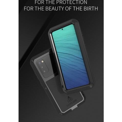 For Samsung Galaxy S20 Case 6.1'' Love Mei Powerful Full-Body Shockproof Rugged Metal Armor Phone Case For Samsung Galaxy S20