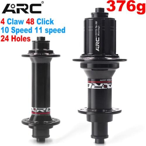 ARC FRONT REAR BICYCLE HUB 24H R13 FOR ROAD BIKE HUB FOR 10 11 SPEED QR SKEWER HUB 100MM 130MM J-HOOK BEARING HUB WHEELSET PARTS