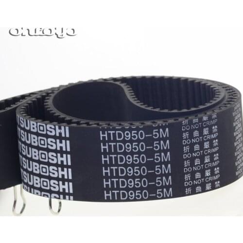 Computer Embroidery Machine Parts - Servo Motor Belt 5M*950/30/35/40 Rubber Belt