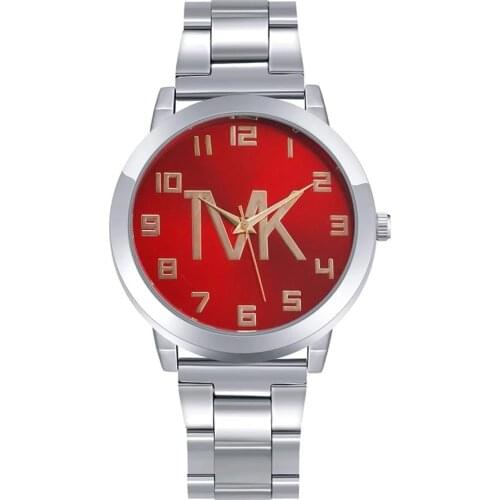 Womens Watches 2021 New Luxury Brand TVK Quartz Sports Bear Women Watch Silver Full Steel Dress Ladies Watch Gift Reloj Hombre