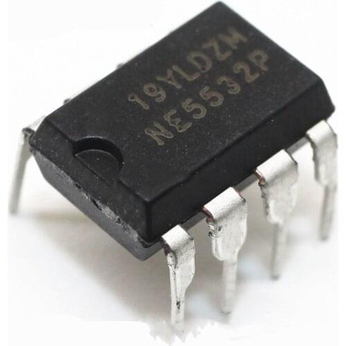 10PCS NE5532P DIP8 NE5532 DIP 5532P DIP-8 new and original IC