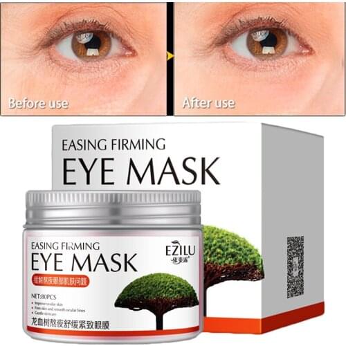 80Pcs Moisturizing Eye Mask Gel Soothing Eye Film Removing Dark Circles Eye Patches For The Eye Anti Wrinkles Anti Bag Skin Care