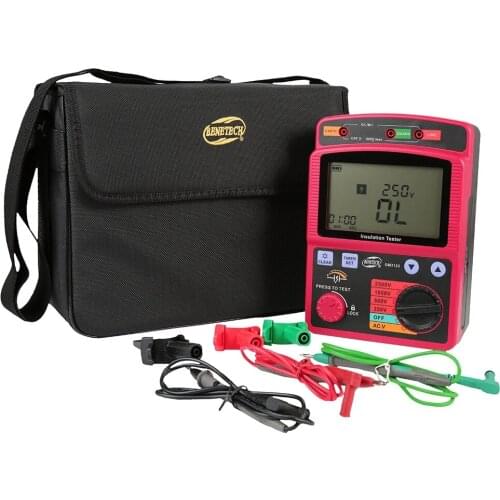 BENETECH GM3123 Digital Insulation Resistance Tester 2500V 100Gohm