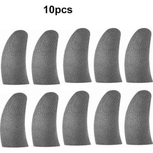 Breathable Game Controller Finger Cover Gaming Finger Gloves Sleeve Sensitive Sweat Proof Nylon Mobile Touch Screen For PUBG COD