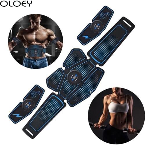 EMS Muscle Electro Stimulator Gym Electrostimulator Abdominal Electric Massager Training Apparatus ABS Machine Sport Fitness