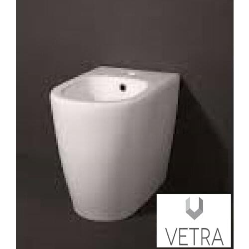 Side SIENA VERTICAL outlet porcelain white 36X42X52 CM embellish anchors VETRA