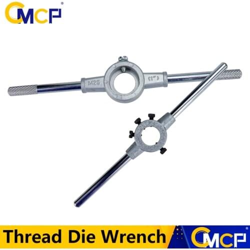 1pc 20x7 30x11 38x14 Thread Die Wrench Steel Circular Die Handle Hand Tools for Dies Threading Tool Workpiece Hand Tools