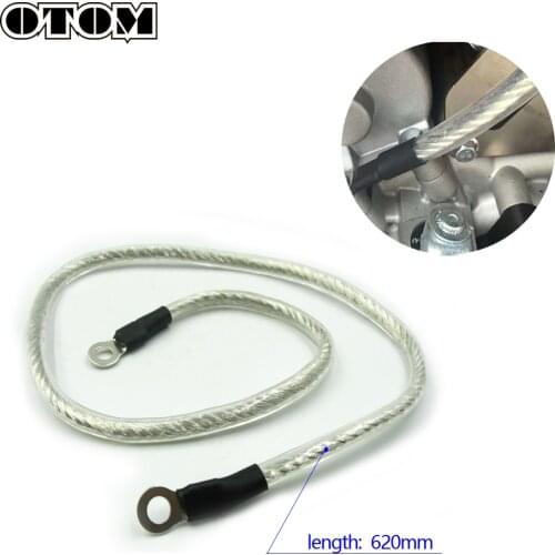 OTOM Motorcycle Ground Wire High Current Design Battery Cable For HONDA CRF KTM SXF YAMAHA YZF KAWASAKI KXF SUZUKI RMZ Motorbike