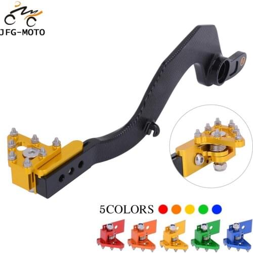 Motorcycle CNC Rear Foot Brake Pedal For Suzuki RMZ450 2008-2019 RMX450Z 2010-2019 RMZ 450 450Z Z Pit Dirt Bike