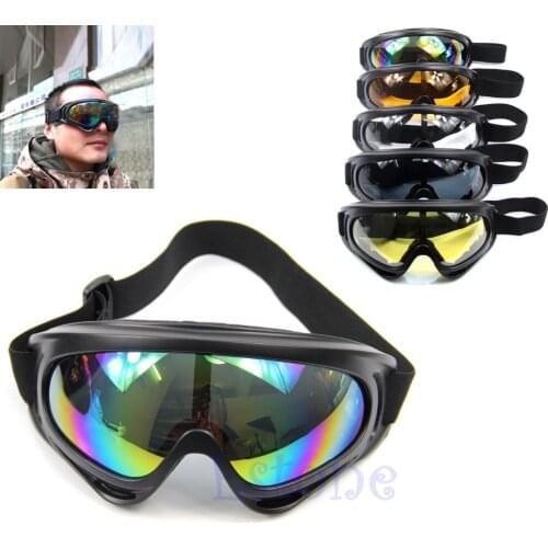 New Snowboard Dustproof Sunglasses Motorcycle Ski Goggles Lens Frame Glasses Paintball Outdoor Sports Windproof Eyewear Glasses