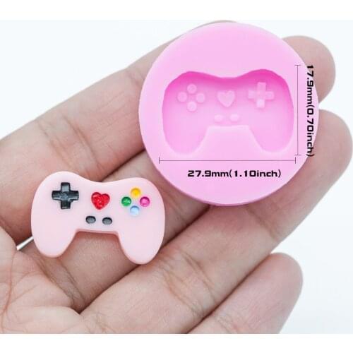 YF297 recreational machines Silicone Mold- for Dessert Fondant Cake Decorating Tools Chocolate Candy Resin Craft Jewelry