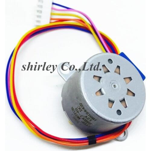 50PCS 28BYJ-48 Stepper Motor DC 12V PIC MCU 4 Phase Valve Reduction Gear Ratio Step motor 28BYJ-48-12V