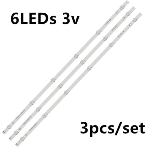3pcs/set led backlight strip for 39D2000 39D3F CHDMT39LB07-LED3030-V0.3-20180314