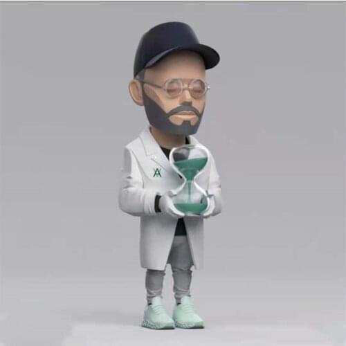 Trendsetter Trend Leader Street Art Manager Dolls Mighty Jaxx Danil Yad Hip Hop Sneaker Daniel Arsham Action Figure Model Toys