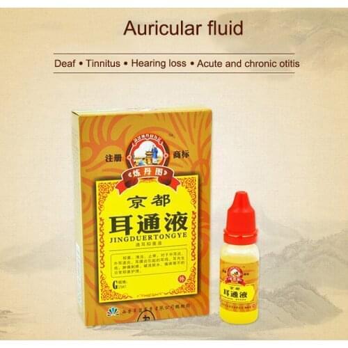 Earwax Remover Drops Ear Cleansing Ear Acute Otitis Drops Chinese Herbal Medicine for Ear Tinnitus Deafness Sore