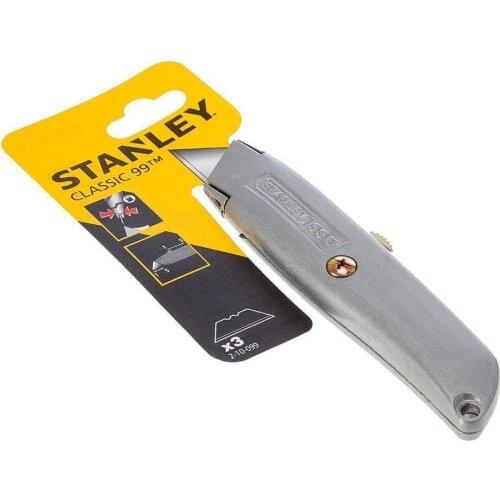 Stanley ST210099 Utility Knife, Ergenomik Design, Easy To Use, Quality Material, Utility Knife