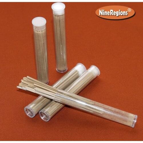 5g/tube Genuine Pure Natural Chinese Green kinam oud wood incense sticks no sticky powder smell strong & Lasting fragrances