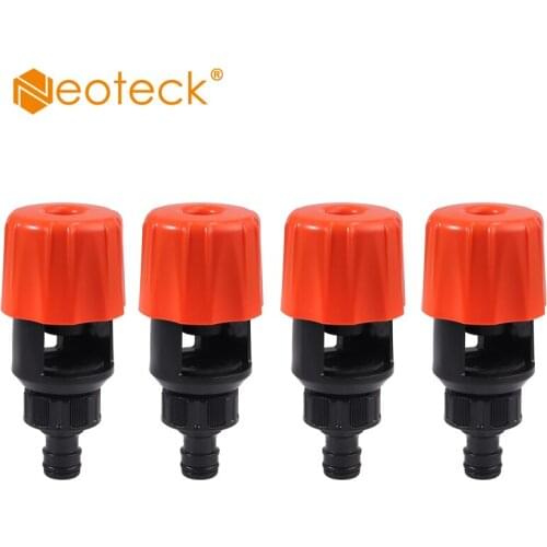 Neoteck 4 pcs Universal Kitchen Tap Pipe Hose Connector Adapter Garden Hose Pipe Connector Fitting Garden Connectors Mixer