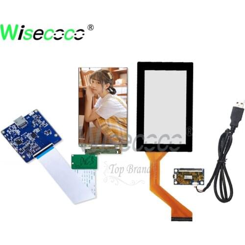 5.5 inch 4K 2160x3840 UHD touch LCD Module MIPI hdmi LCD screen display with Multi-touch screen 530 nits high brightness