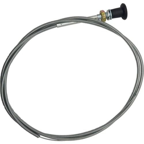 63" Universal Control Push-pull Throttle Choke Line For Active Action In Karts