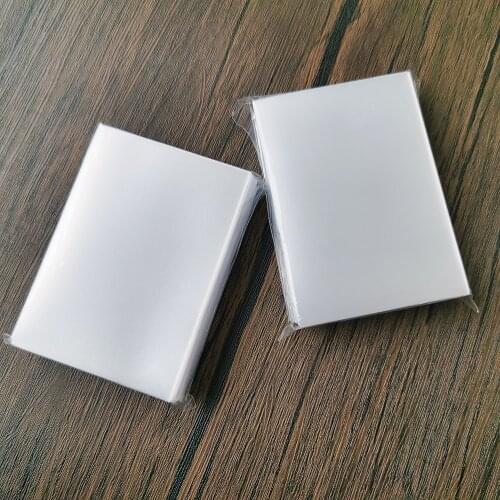 67*94mm 100 PCS/Lot Acid Free Plastic Transparent Unsealed Yu-Gi-Oh Card Sleeves Board Game Accessories Protector Cover Shield